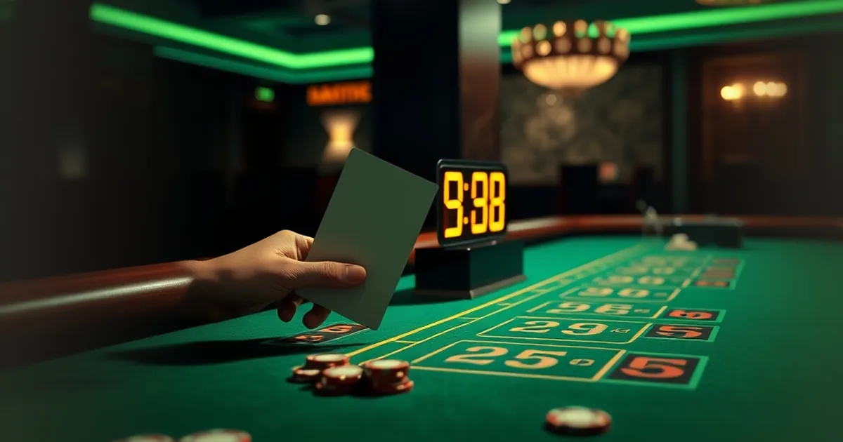 Baccarat Third-Card Draws Slow 9 Seconds at Peak—UK Shoe Logs