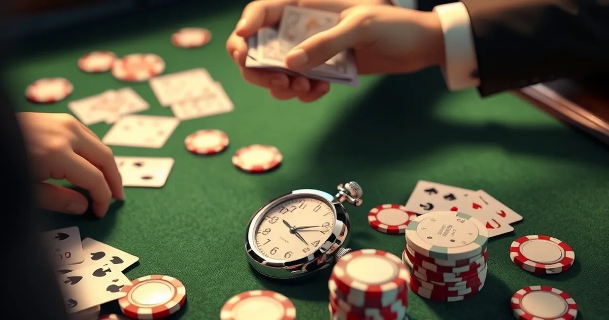 Dealer Changeovers Add 7 Minutes an Hour at £25 Tables