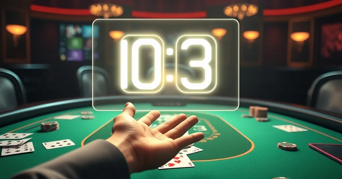 Live Dealer Hold'em: 63% Fold the Turn After a 4-Second Tank