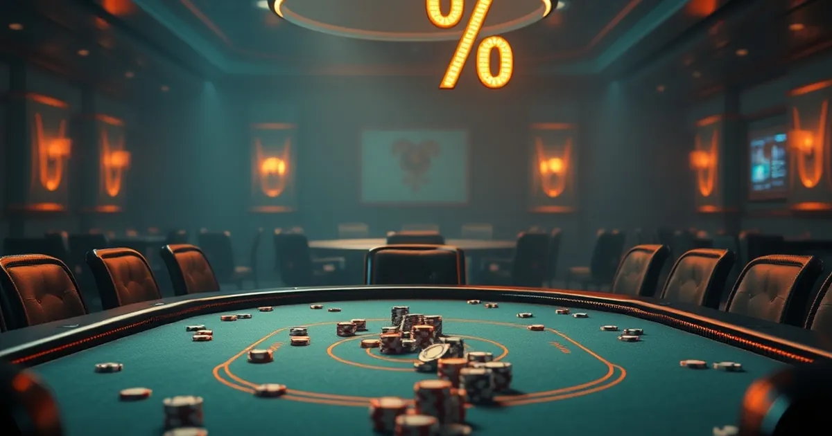 Poker Rake Caps Hit 4.7% at 25p/50p—Then Regulars Leave