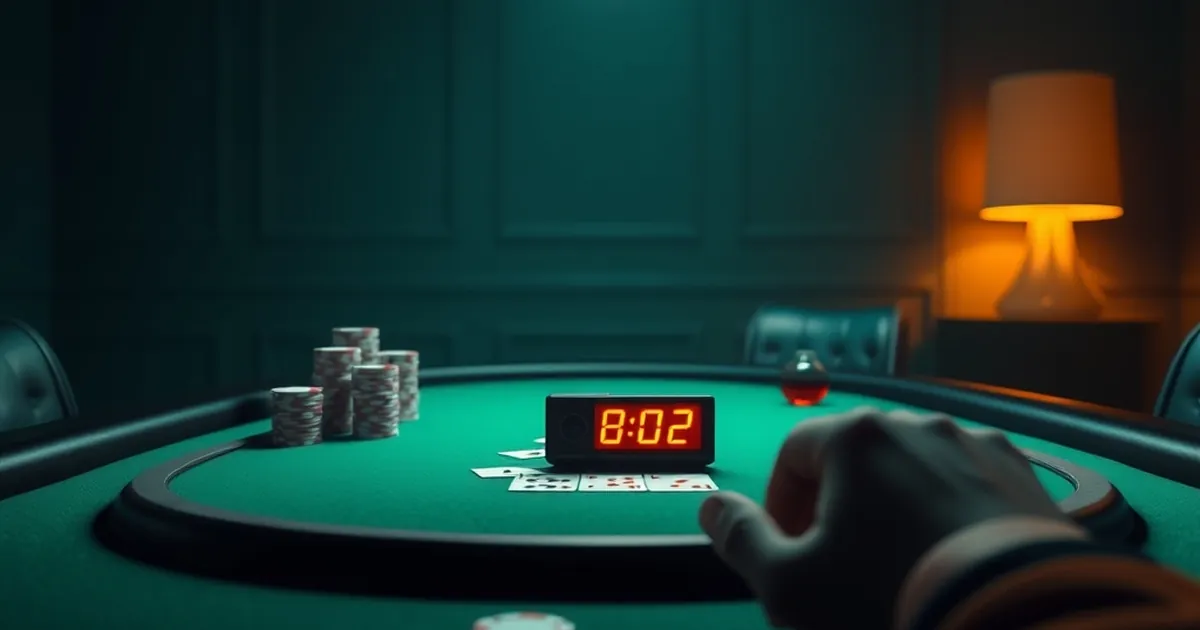 Poker Time Banks Drain 4 Seconds Faster at £1/£2—UK Hand Logs