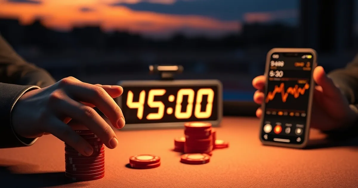 Poker Win Rates Drop 22% After 45-Minute Heads-Up Sprints